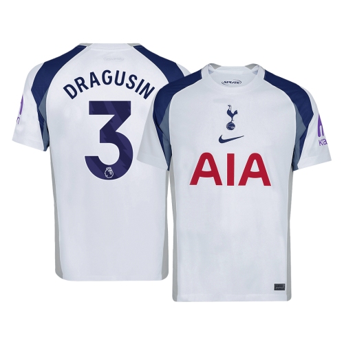 Tottenham Hotspur DRAGUSIN #3 Home Soccer Jersey 2025/26