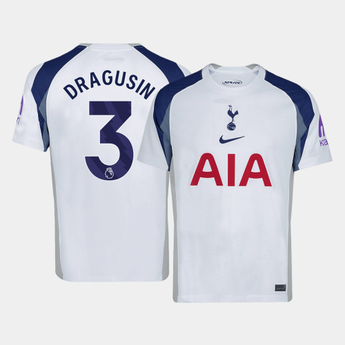 Tottenham Hotspur DRAGUSIN #3 Home Soccer Jersey 2025/26