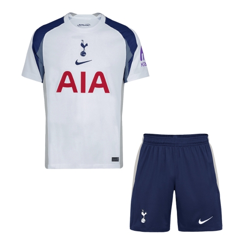 Tottenham Hotspur Home Soccer Jersey Kit 2025/26 (Jersey+Shorts)