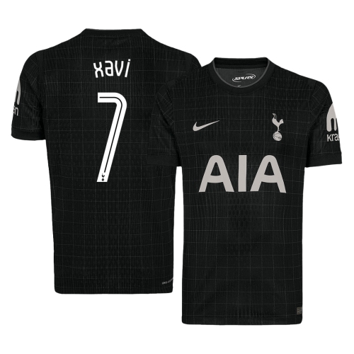 Tottenham Hotspur XAVI #7 Away Soccer Jersey 2025/26 - UCL Edition
