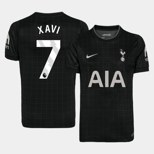 Tottenham Hotspur XAVI #7 Away Soccer Jersey 2025/26