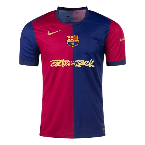 Barcelona Home Jersey 2024/25 X Travis Scott