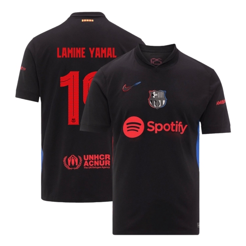 Barcelona LAMINE YAMAL #19 Away Soccer Jersey 2024/25 - UCL Edition
