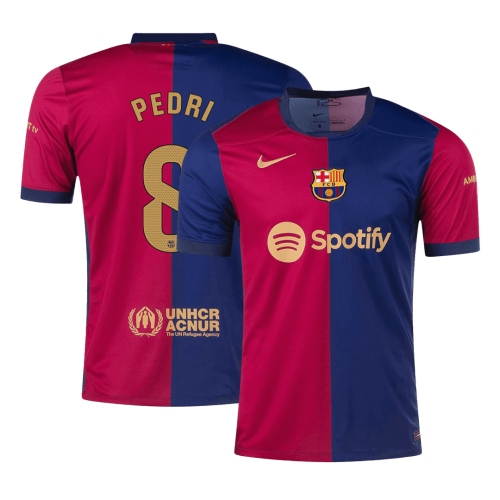 Barcelona PEDRI #8 Home Jersey 2024/25