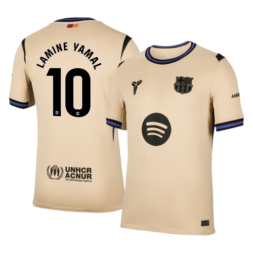 Barcelona LAMINE YAMAL #10 Away Soccer Jersey 2025/26