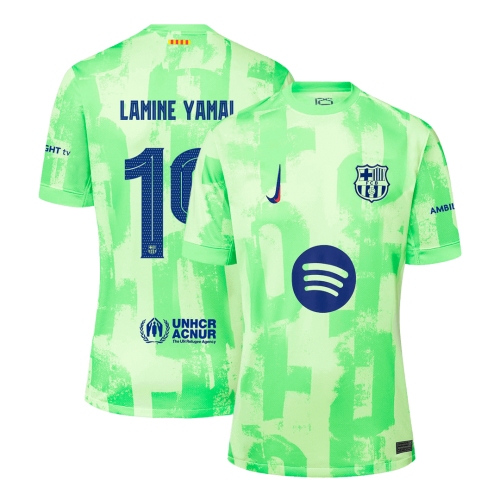 Barcelona LAMINE YAMAL #19 Third Away Jersey 2024/25 - UCL