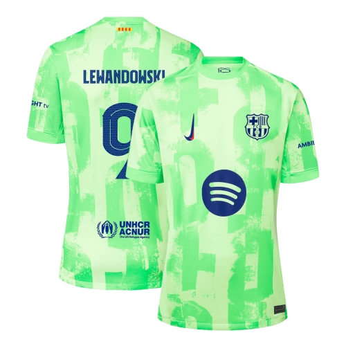 Barcelona LEWANDOWSKI #9 Third Away Jersey 2024/25 - UCL