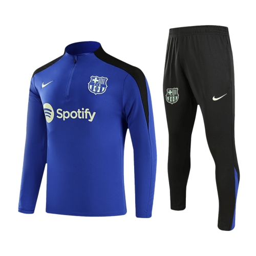Barcelona Sweatshirt Kit 2024/25 - Blue (Top+Pants)