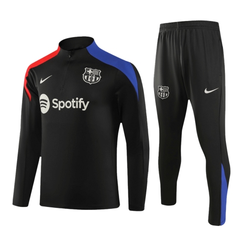 Barcelona Zipper Sweatshirt Kit(Top+Pants) 24/25
