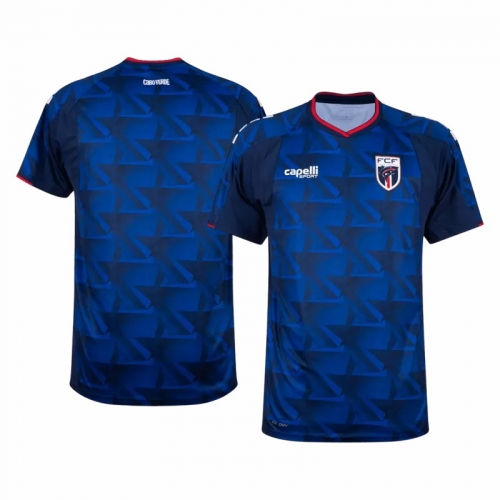 Cape Verde Home Soccer Jersey World Cup 2026 Navy