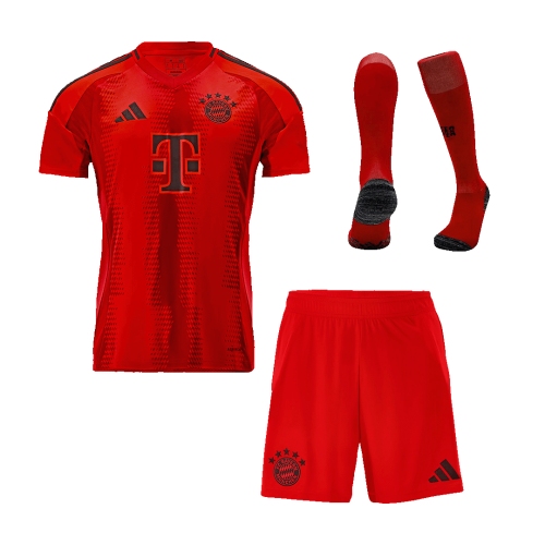 Bayern Munich Home Jersey Kit 2024/25 (Jersey+Shorts+Socks)