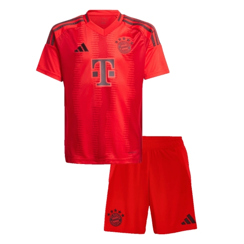 Bayern Munich Home Jersey Kit 2024/25 Kids(Jersey+Shorts)