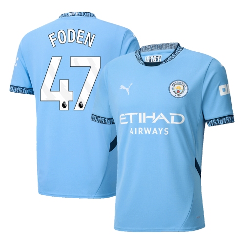 Manchester City FODEN #47 Home Jersey 2024/25
