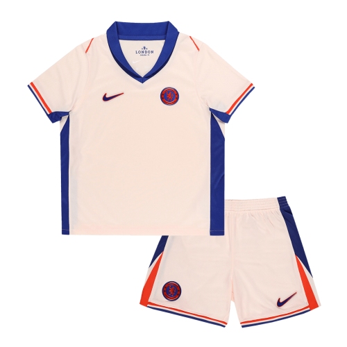 Chelsea Away Soccer Jersey Kit 2024/25 Kids(Jersey+Shorts)