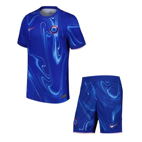 Chelsea Home Soccer Jersey Kit Authentic 2024/25 (Jersey+Shorts)