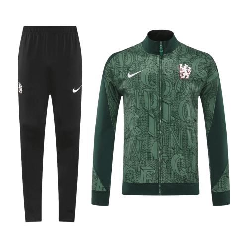 Chelsea Training Kit 2025/26 - Green (Jacket+Pants)