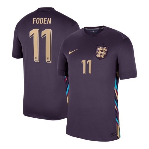 England FODEN #11 Away Jersey EURO 2024