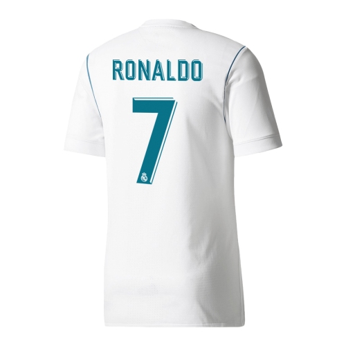 Real Madrid RONALDO #7 Home Soccer Jersey Retro 2017/18