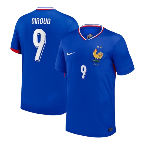 France GIROUD #9 Home Jersey EURO 2024