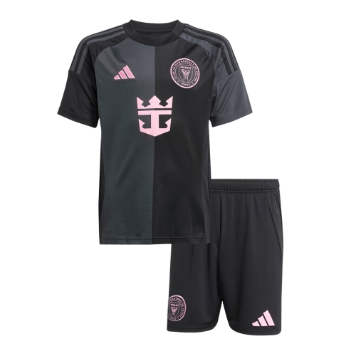 Inter Miami CF Away Soccer Jersey Kit 2025 Kids(Jersey+Shorts)