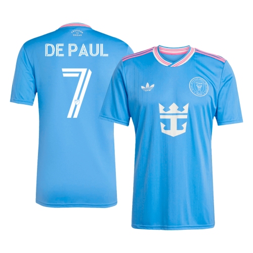 Inter Miami CF DE PAUL #7 Third Away Soccer Jersey 2025
