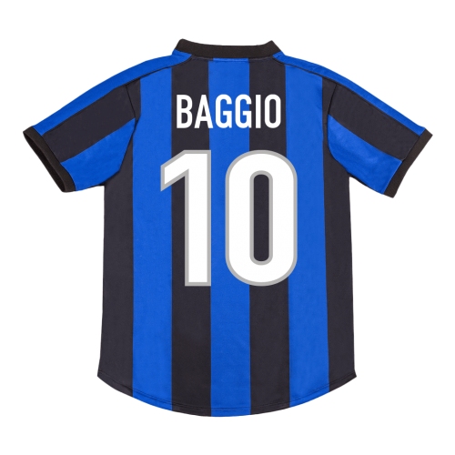 Inter Milan BAGGIO #10 Home Soccer Jersey Retro 1999/00