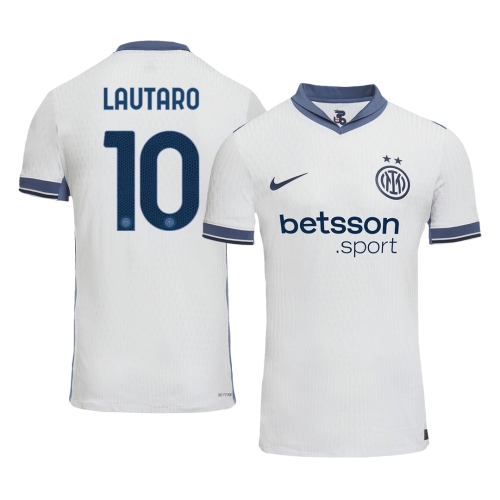 Inter Milan LAUTARO #10 Away Soccer Jersey Authentic 2024/25