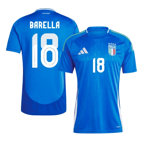 Italy BARELLA #18 Home Jersey EURO 2024