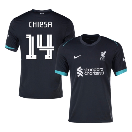 Liverpool CHIESA #14 Away Jersey 2024/25 - UCL Edition
