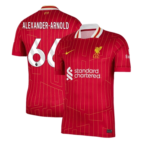 Liverpool ALEXANDER-ARNOLD #66 Home Soccer Jersey 2024/25