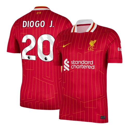 Liverpool DIOGO J. #20 Home Soccer Jersey 2024/25