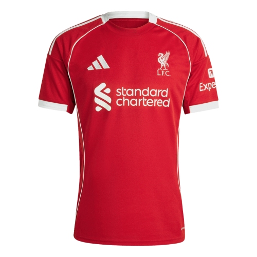 Liverpool Home Soccer Jersey 2025/26