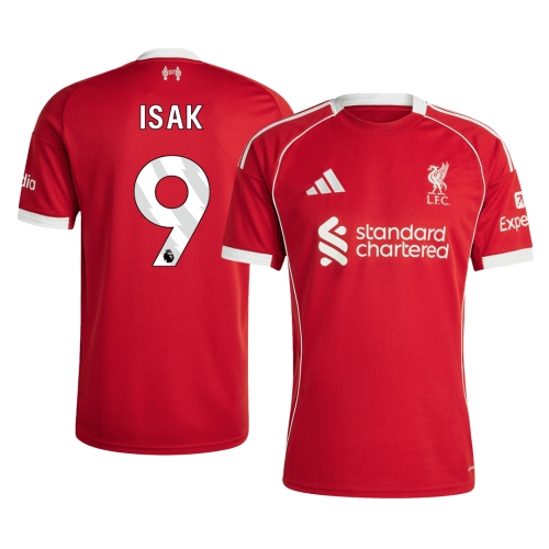 Liverpool ISAK #9 Home Soccer Jersey 2025/26