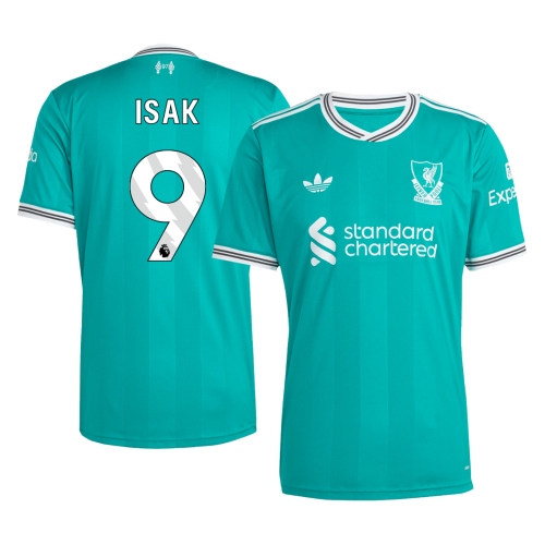 Liverpool ISAK #9 Third Away Soccer Jersey 2025/26