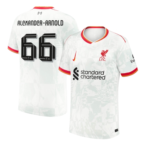 Liverpool ALEXANDER-ARNOLD #66 Third Away Soccer Jersey 2024/25 - UCL Edition