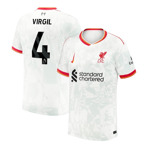 Liverpool VIRGIL #4 Third Away Soccer Jersey 2024/25
