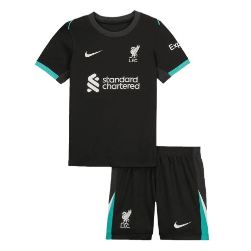Liverpool Away Jersey Kit 2024/25 Kids(Jersey+Shorts)