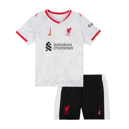 Liverpool Third Away Jersey Kit 2024/25 Kids(Jersey+Shorts)