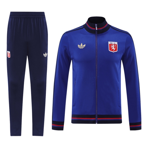 Olympique Lyonnais Training Kit 2025/26 - Blue (Jacket+Pants)