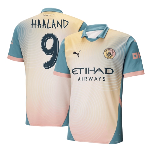 Manchester City HAALAND #9 Fourth Away Soccer Jersey 2024/25 - Definitely City