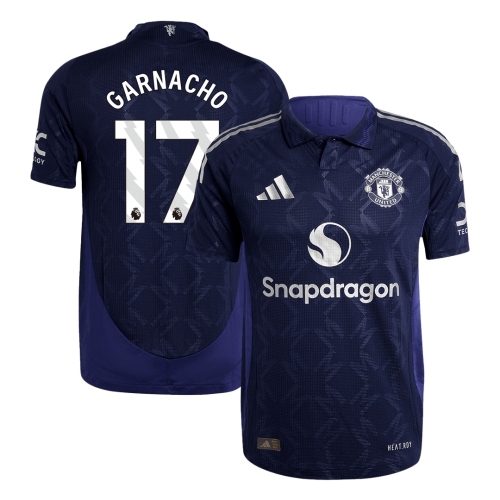 Manchester United GARNACHO #17 Away Soccer Jersey Authentic 2024/25