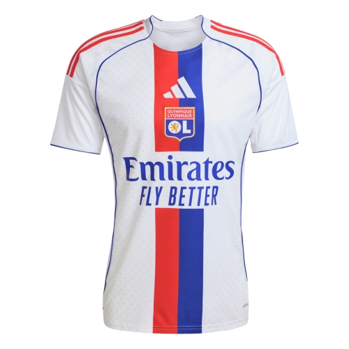 Olympique Lyonnais Home Soccer Jersey 2025/26