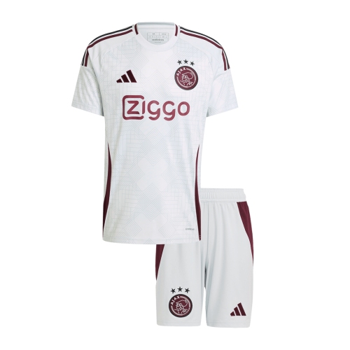 Ajax Third Away Soccer Jersey Kit 2024/25 Kids(Jersey+Shorts)