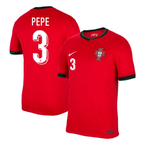 Portugal PEPE #3 Home Jersey EURO 2024