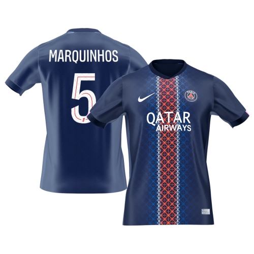 PSG MARQUINHOS #5 Home Jersey 2025/26