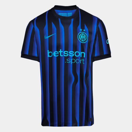 Inter Milan Home Soccer Jersey 2025/26 Blue&Black