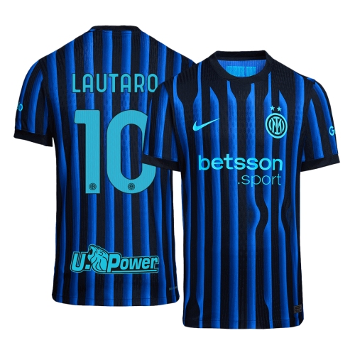 Inter Milan LAUTARO #10 Home Soccer Jersey Authentic 2025/26