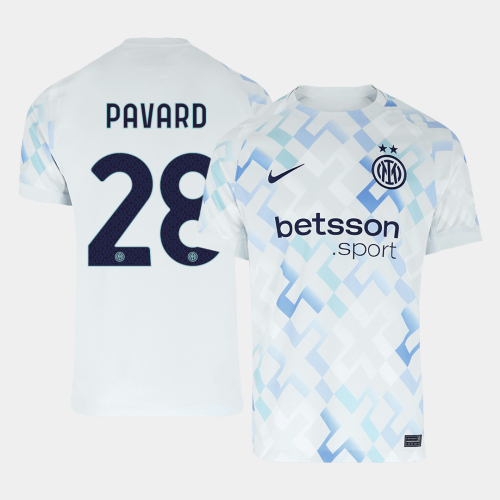 Inter Milan PAVARD #28 Away Soccer Jersey 2025/26