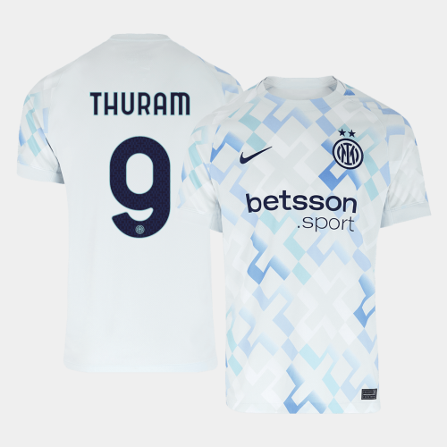 Inter Milan THURAM #9 Away Soccer Jersey 2025/26