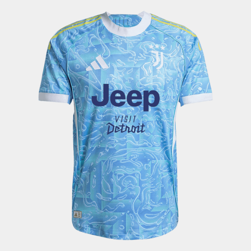 Juventus Away Soccer Jersey Authentic 2025/26